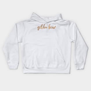 Golden hour Kids Hoodie